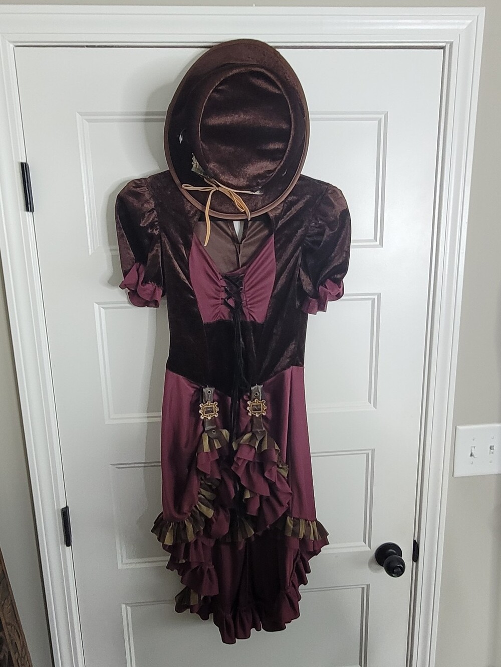 Spirit Halloween Steampunk Costume Dress Size S